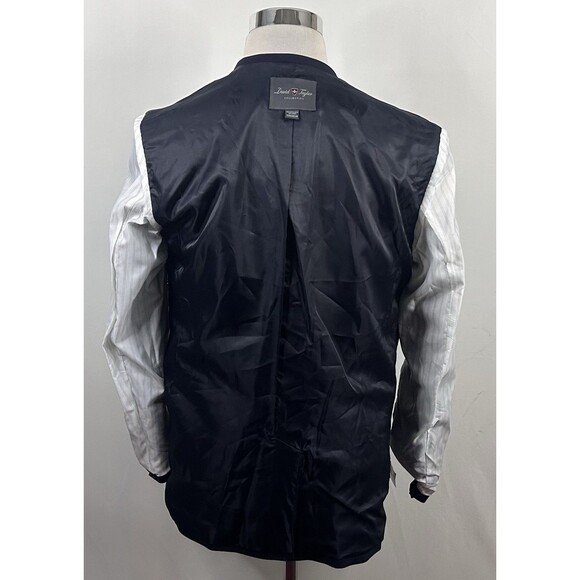 NWT David Taylor 38R Sport Coat Navy Blue Two Button Lined Vented Poly Blend - Picture 9 of 9